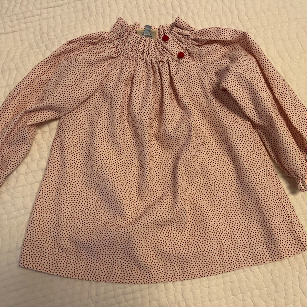 Little English VGUC holiday top 4T